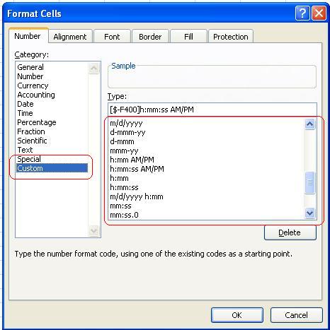 Excel Date & Time